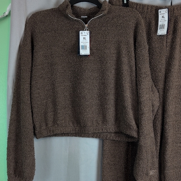 Reebok Brown Teddy Lounge Set - Picture 2 of 10